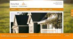 Desktop Screenshot of elvira-heck.de